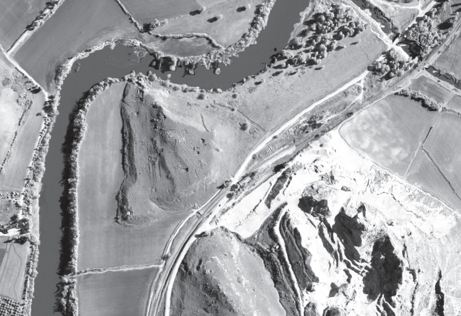 Archaeological site Sirkeli Höyük in Turkey.